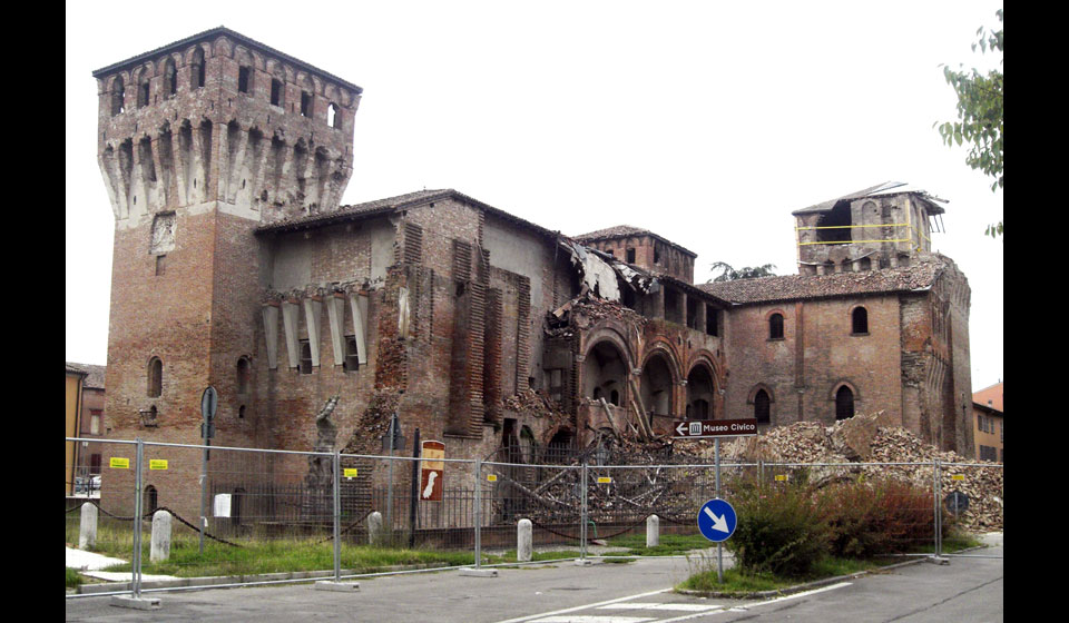 esterno, crolli