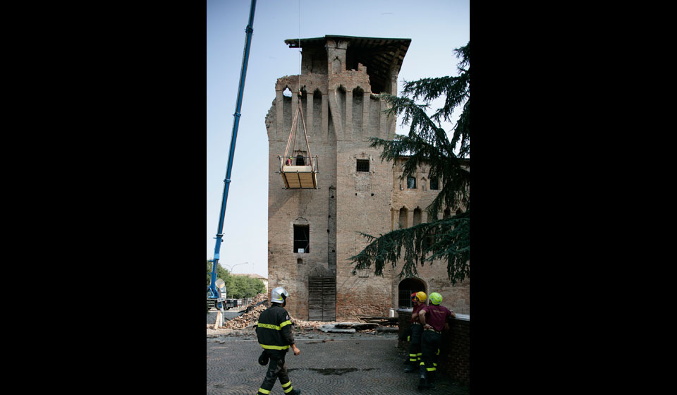 intervento di messa in sicurezza
