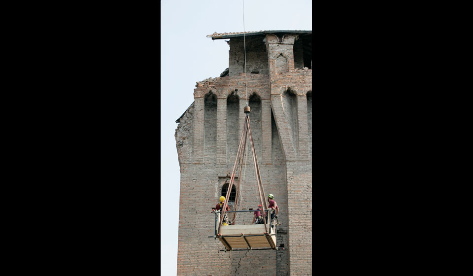 intervento di messa in sicurezza
