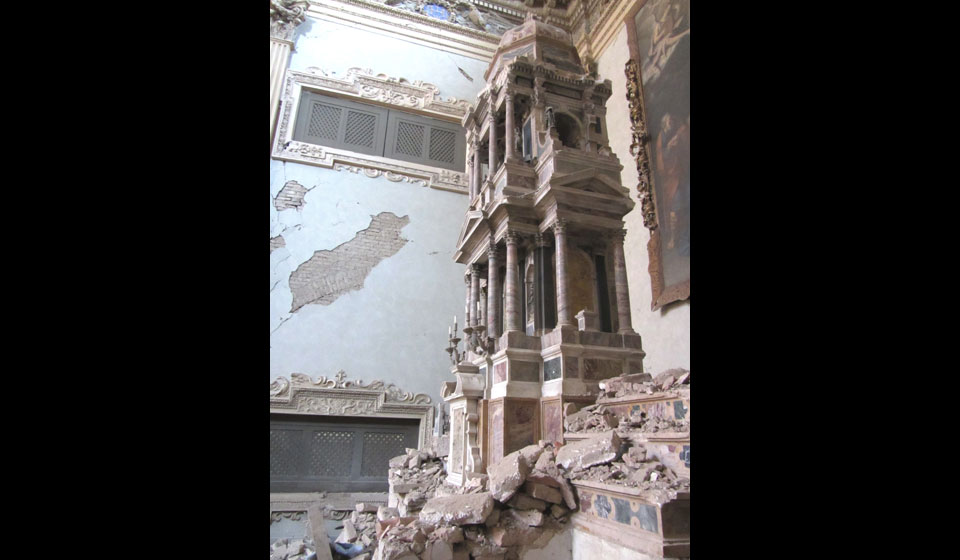 interno, pareti, lesioni