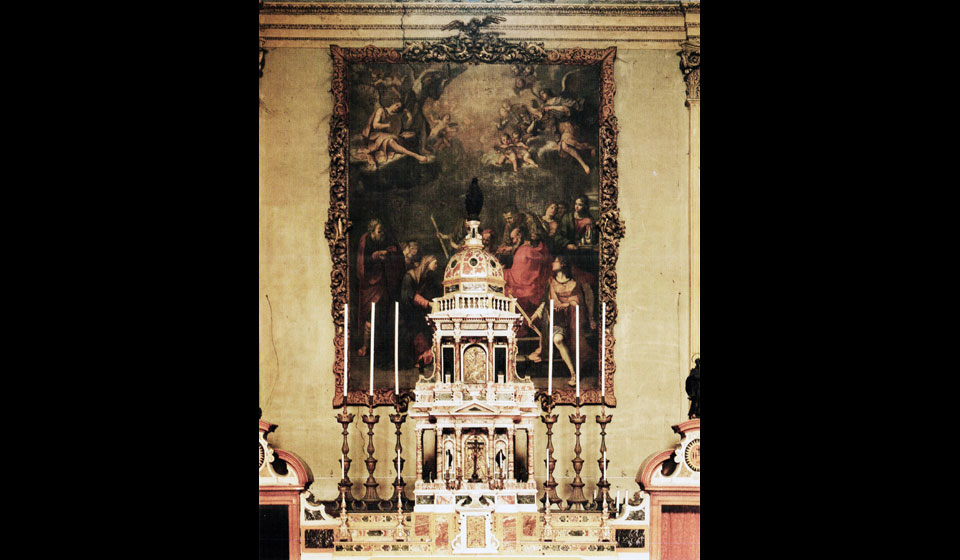 F. e M. Marchesini, ciborio, 1685