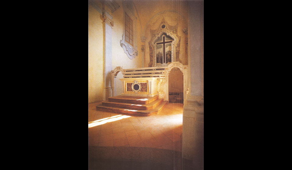 L&rsquo;Oratorio del Santissimo Sacramento, interno, 1998