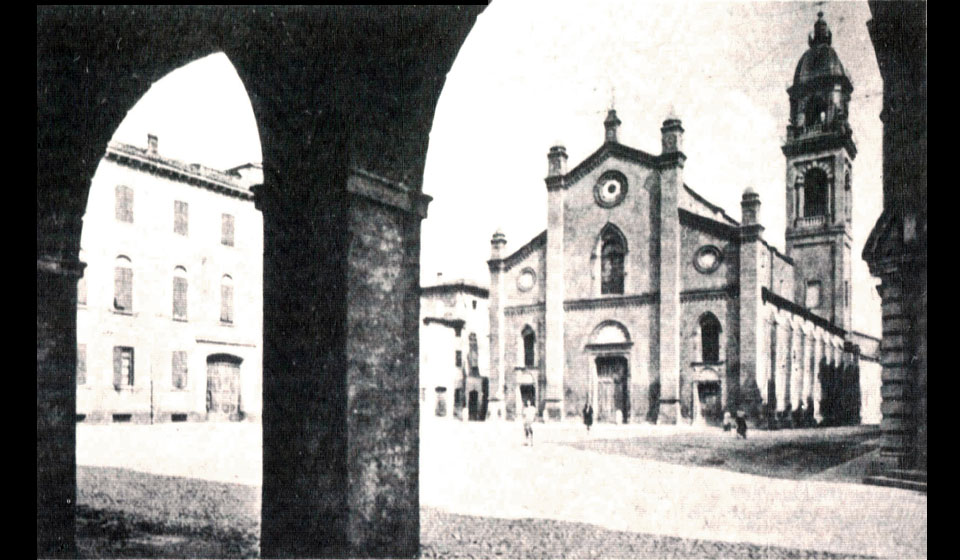 veduta del Duomo, cartolina, post 1932