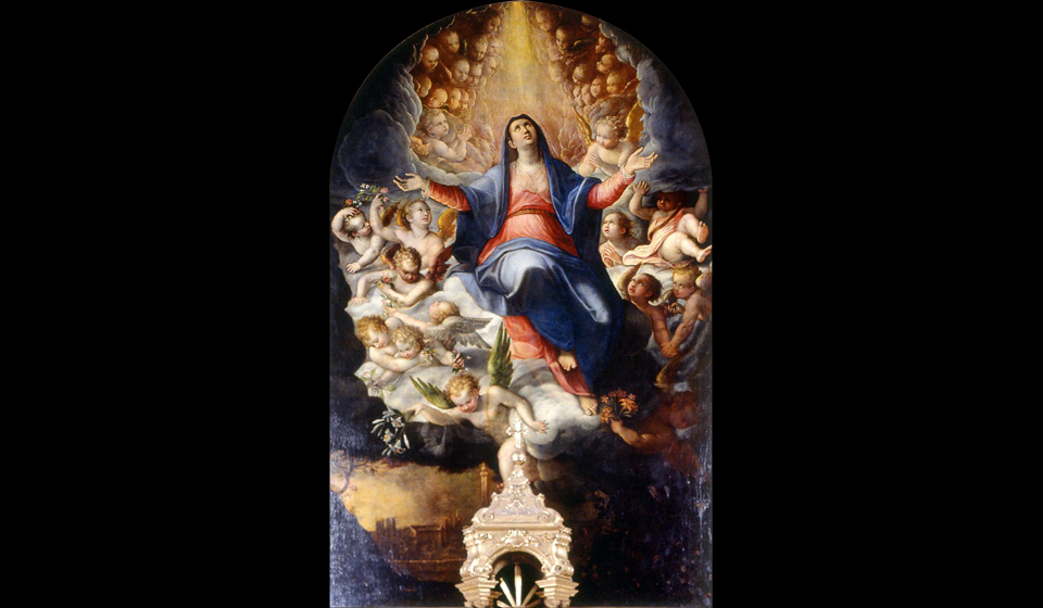 L. Fontana, Madonna Assunta, 1593