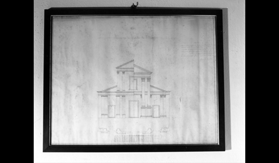 S. Ficatelli, progetto per facciata, 1839