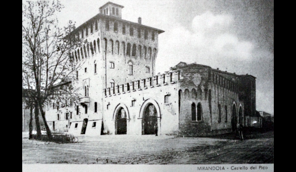 veduta dell' angolo nord-est, cartolina d'epoca