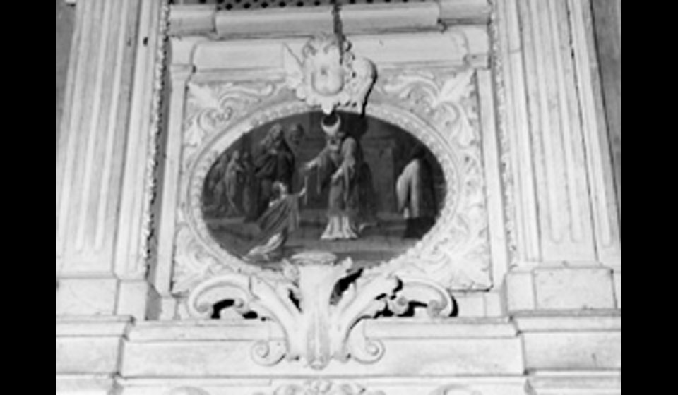 abside, L. Manzini, Presentazione della Vergine al tempio, prima metà XIX sec.