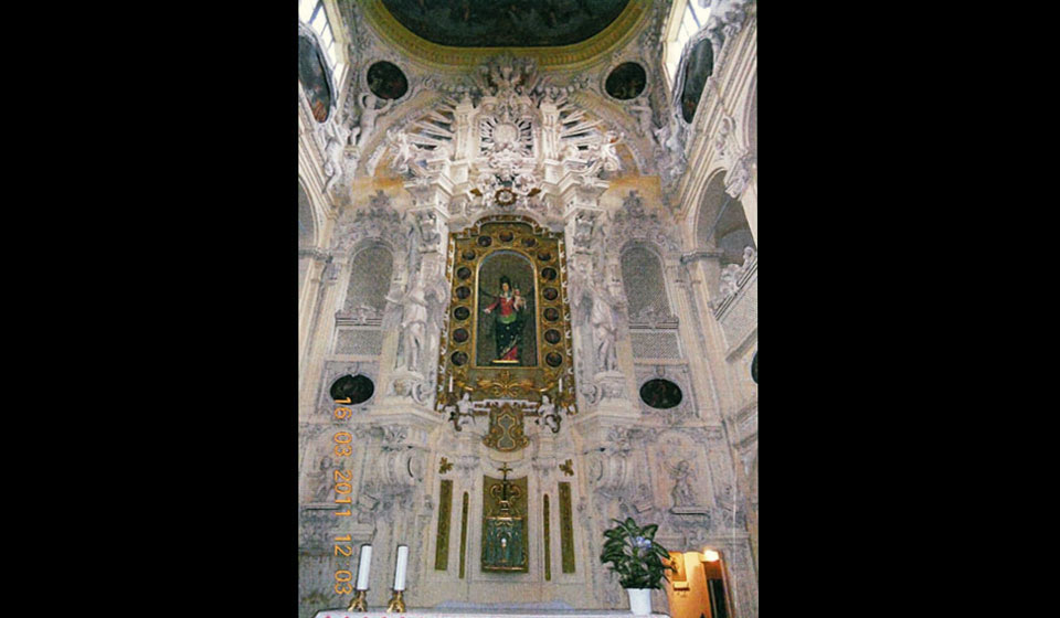 altare maggiore, 2011