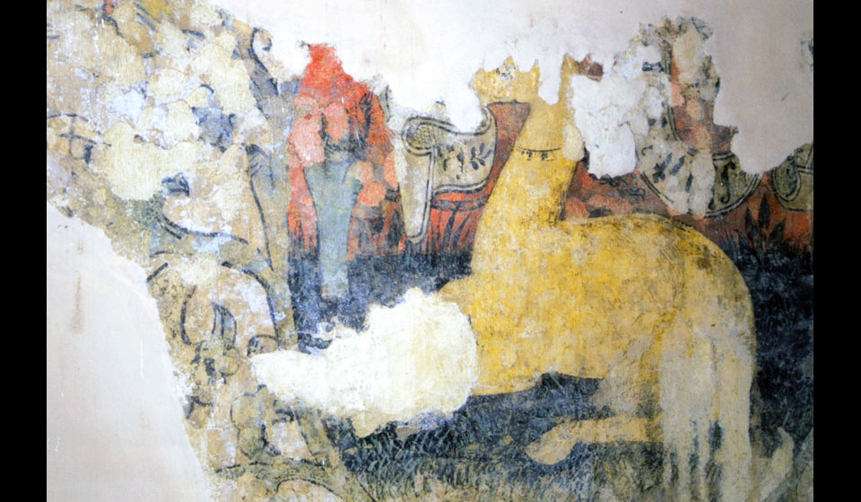 Camera delle cerve, particolare