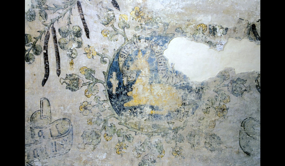 Camera delle cerve, particolare